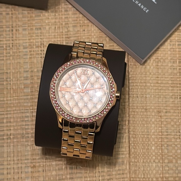 Armani Exchange Rose Gold Watch - Picture 2 of 5
